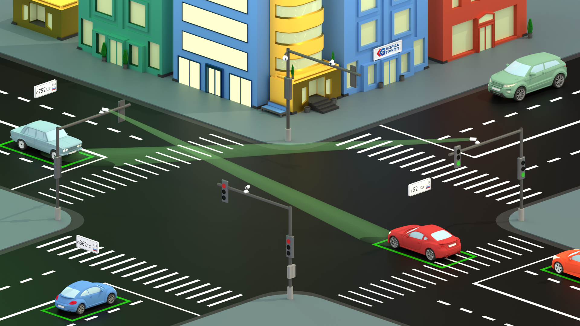Автоматизированная система управления дорожным движением